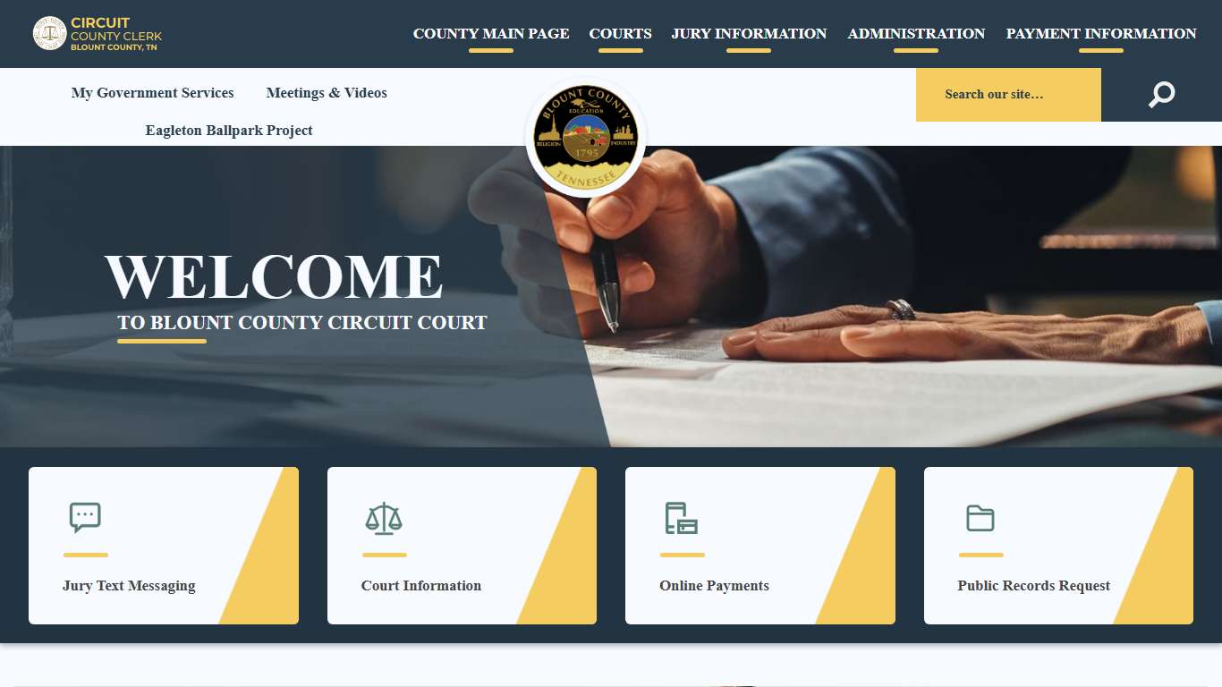 Circuit Court Clerk | Blount County, TN